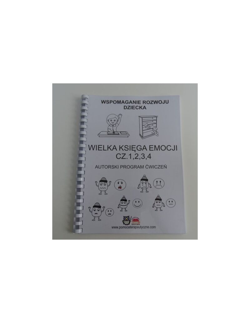 Emocje cz.1,2,3,4 - wielki pakiet ćwiczeń pdf