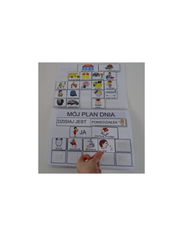 Plan dnia - książka do komunikacji wersja pdf