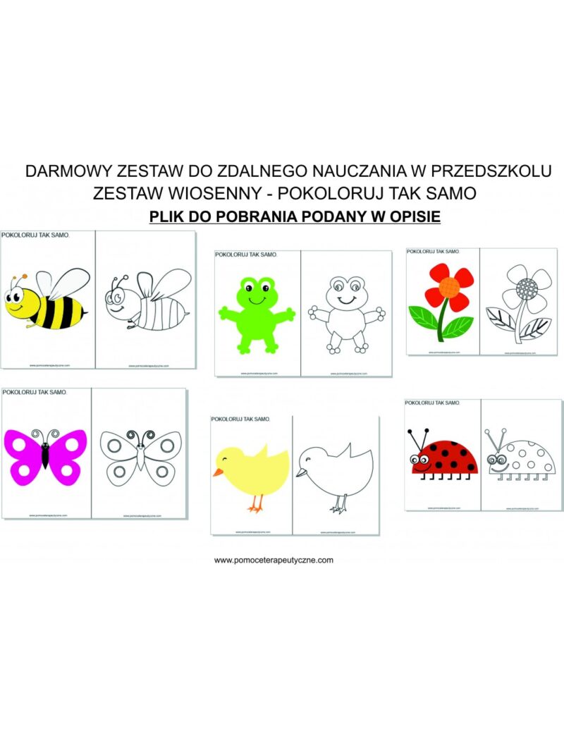 Wiosna- zestaw 1 - DARMOWE PDF