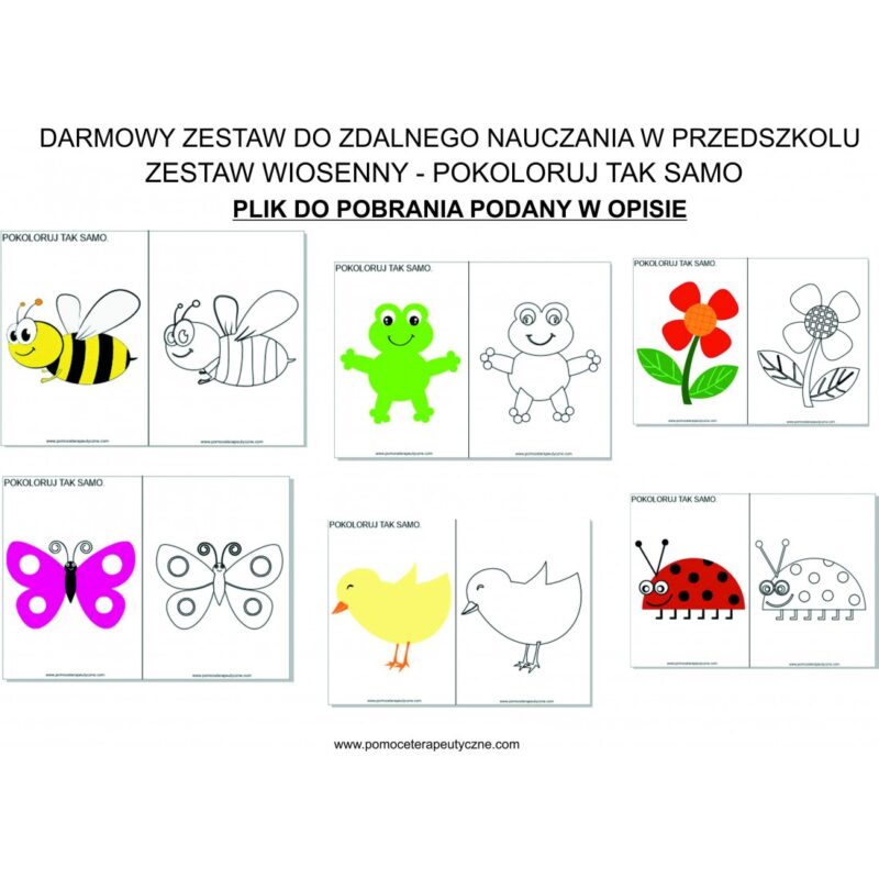 Wiosna- zestaw 1 - DARMOWE PDF