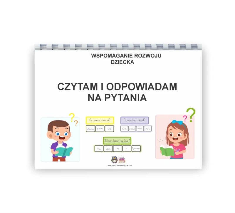 Czytam i odpowiadam na pytania  ćwiczenia językowe PDF