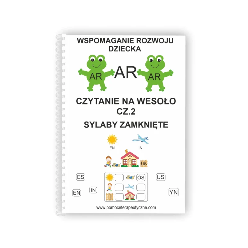 Czytanie na wesoło- sylaby zamknięte cz.II PDF