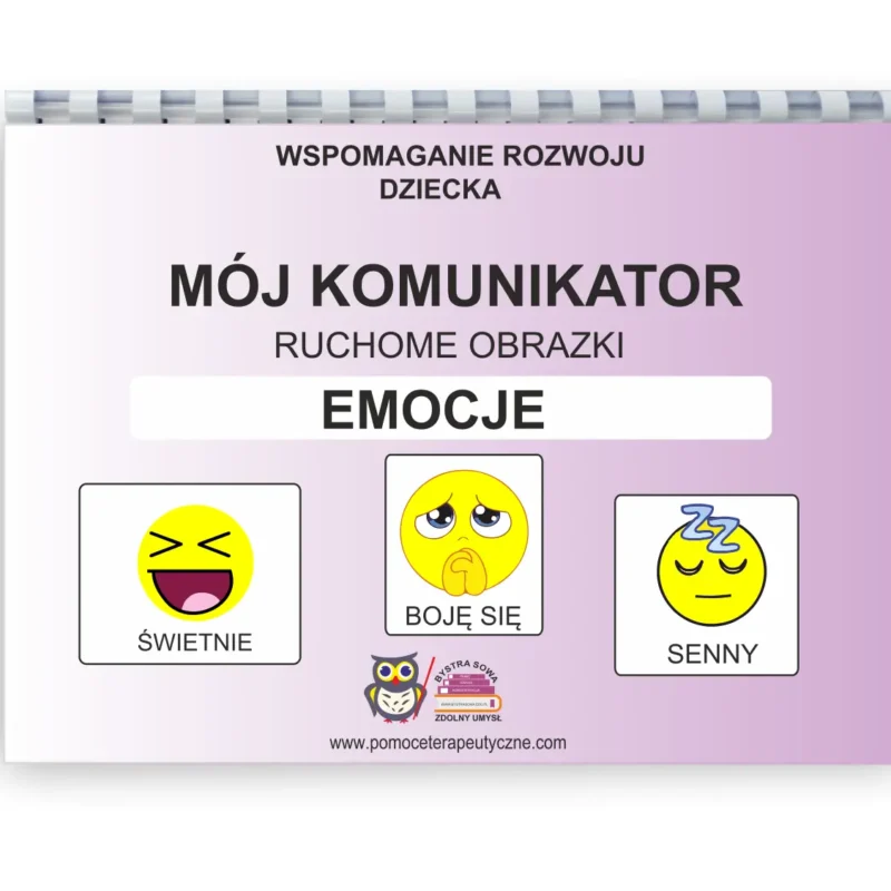 Mój komunikator. Ruchome obrazki. Emocje PDF