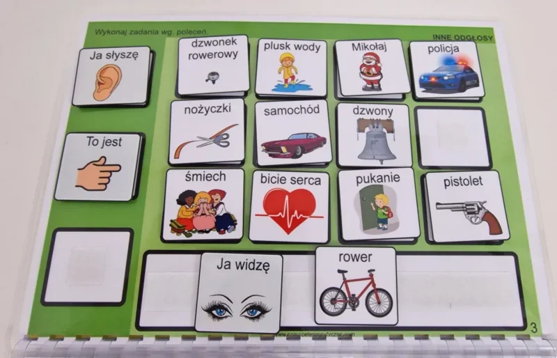 Alternatywne sposoby komunikowania się słucham, wybieram, wskazuję wraz z odgłosami PDF - obrazek 3