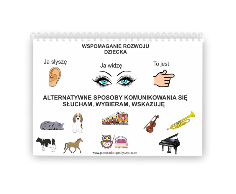 Alternatywne sposoby komunikowania się słucham, wybieram, wskazuję wraz z odgłosami PDF