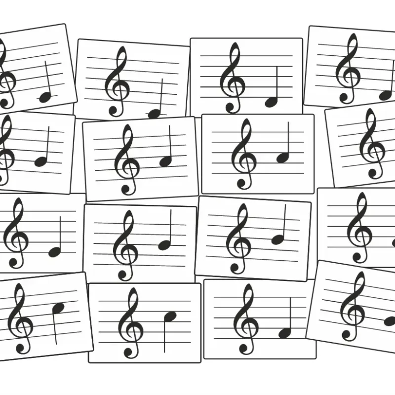 Muzyczne memory - nauka nut przez zabawę PDF